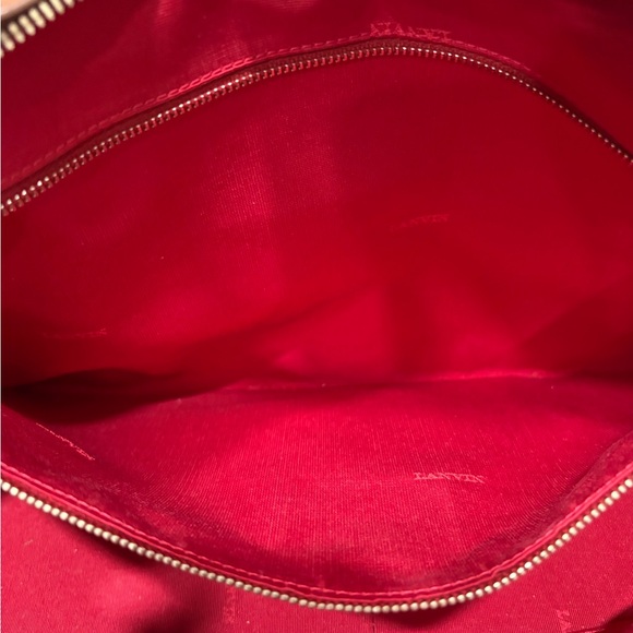 Vintage Lanvin JL Brown Calfskin Leather Bowling Bag - Picture 10 of 10